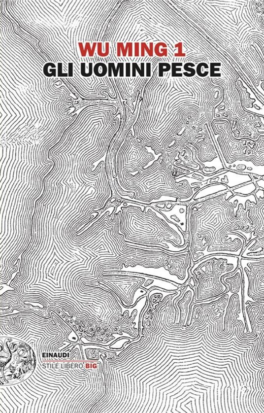 copertina del romanzo "Gli uomini pesce" di Wu Ming 1